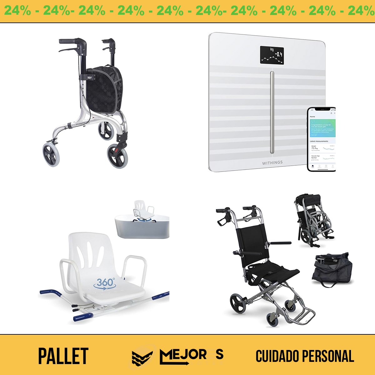 Pallet di 22 articoli non recensiti, cura della persona, lotto n. 10148720
