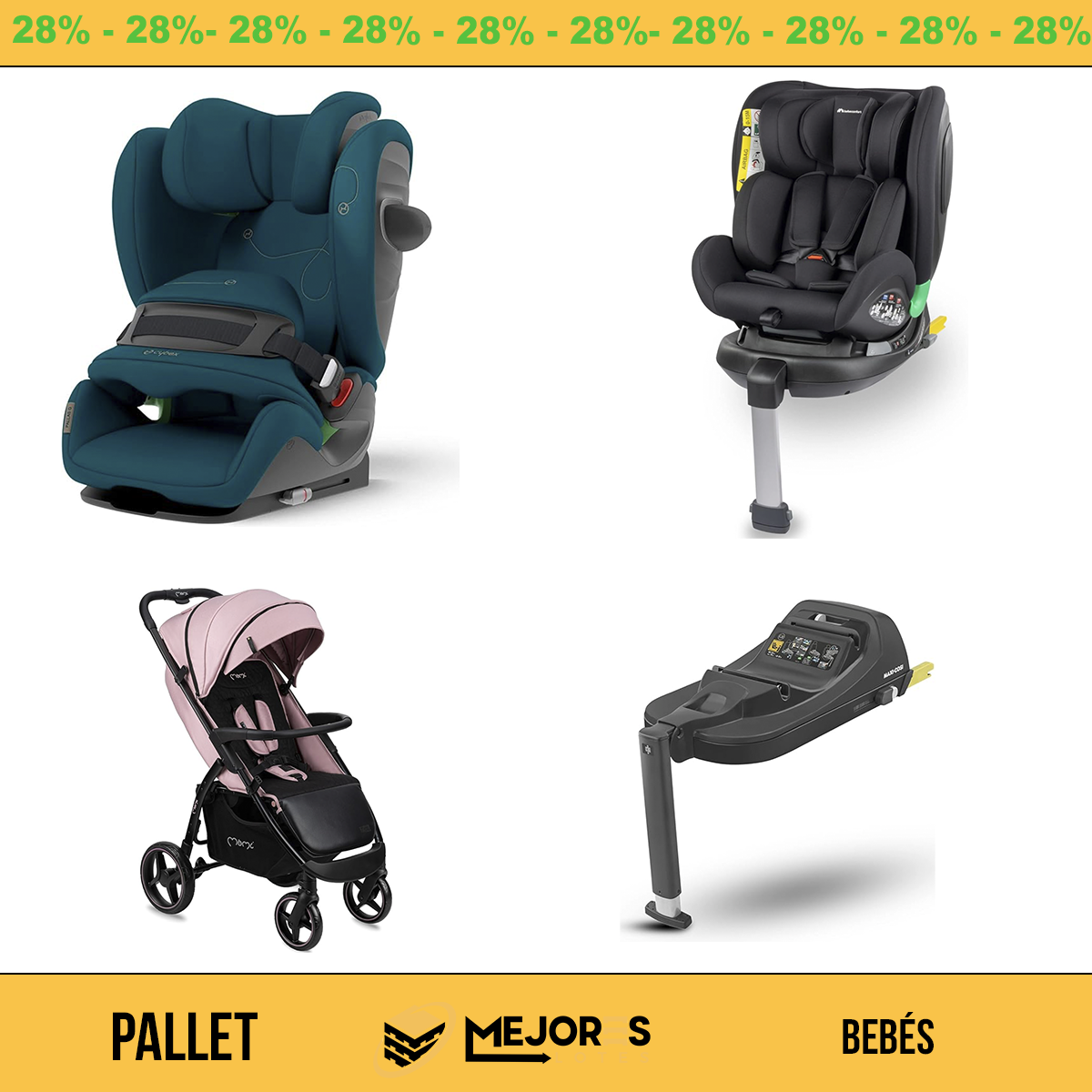 Palete com 19 itens não avaliados, Bebês, Lote nº 10191033