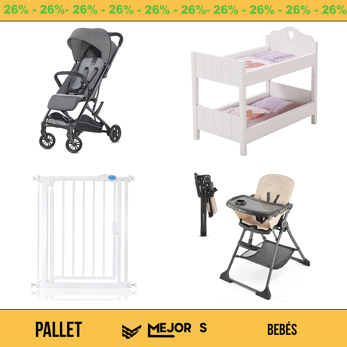 Pallet de 27 Items Sin Revisar, Bebes, Lote #10190240