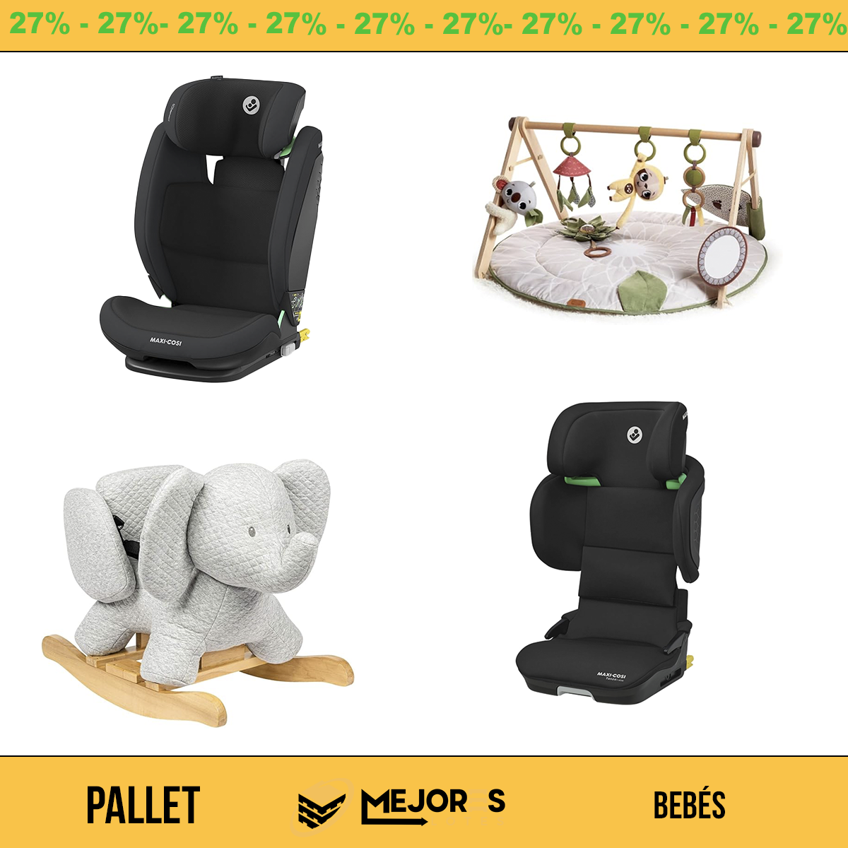 Pallet de 23 Items Sin Revisar, Bebes, Lote #10201464
