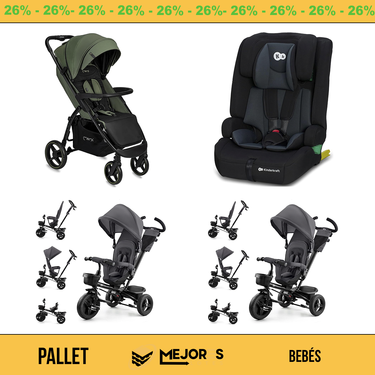 Pallet di 22 articoli non recensiti, neonati, lotto n. 10203810