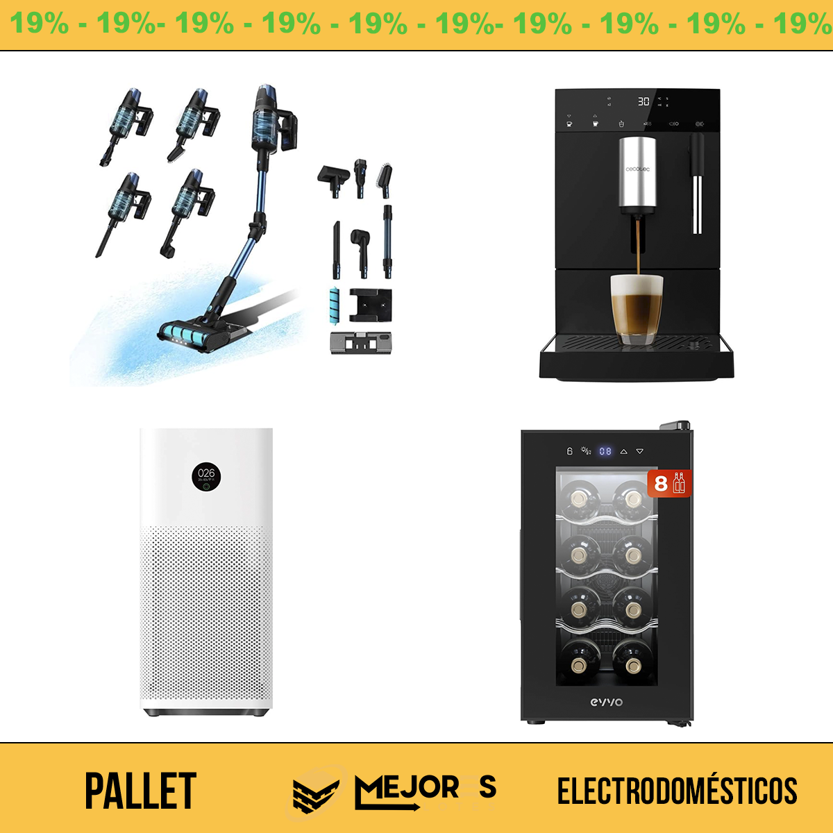 Pallet di 23 articoli non controllati, elettrodomestici, lotto n. 10203860