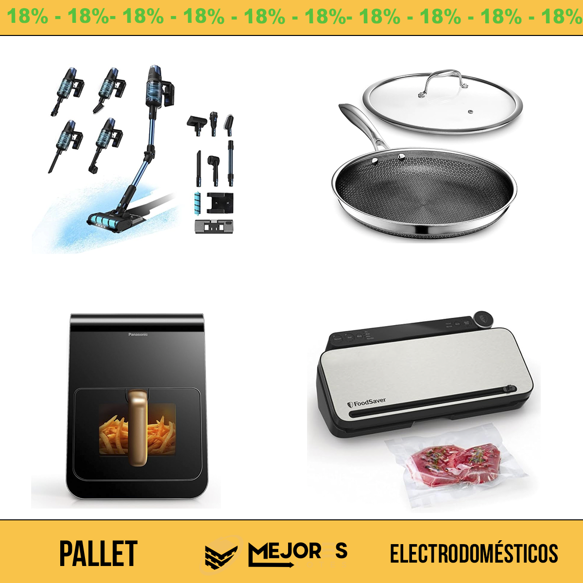 Pallet di 31 articoli non controllati, elettrodomestici, lotto n. 10203874