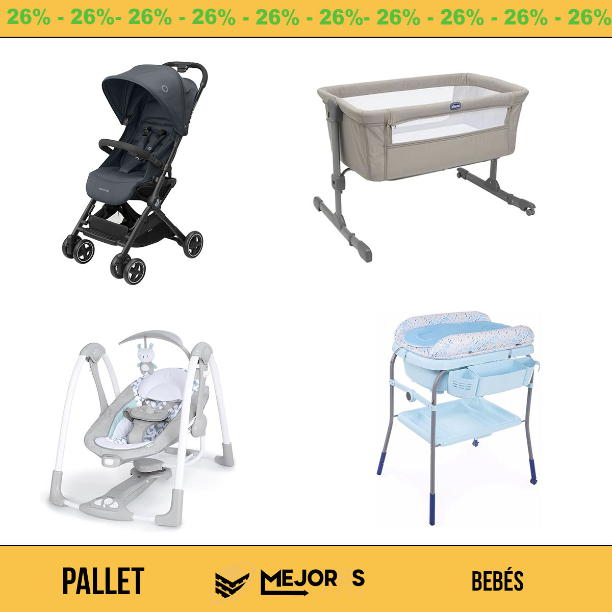 Pallet di 21 articoli non controllati, neonati, lotto n. 10203885