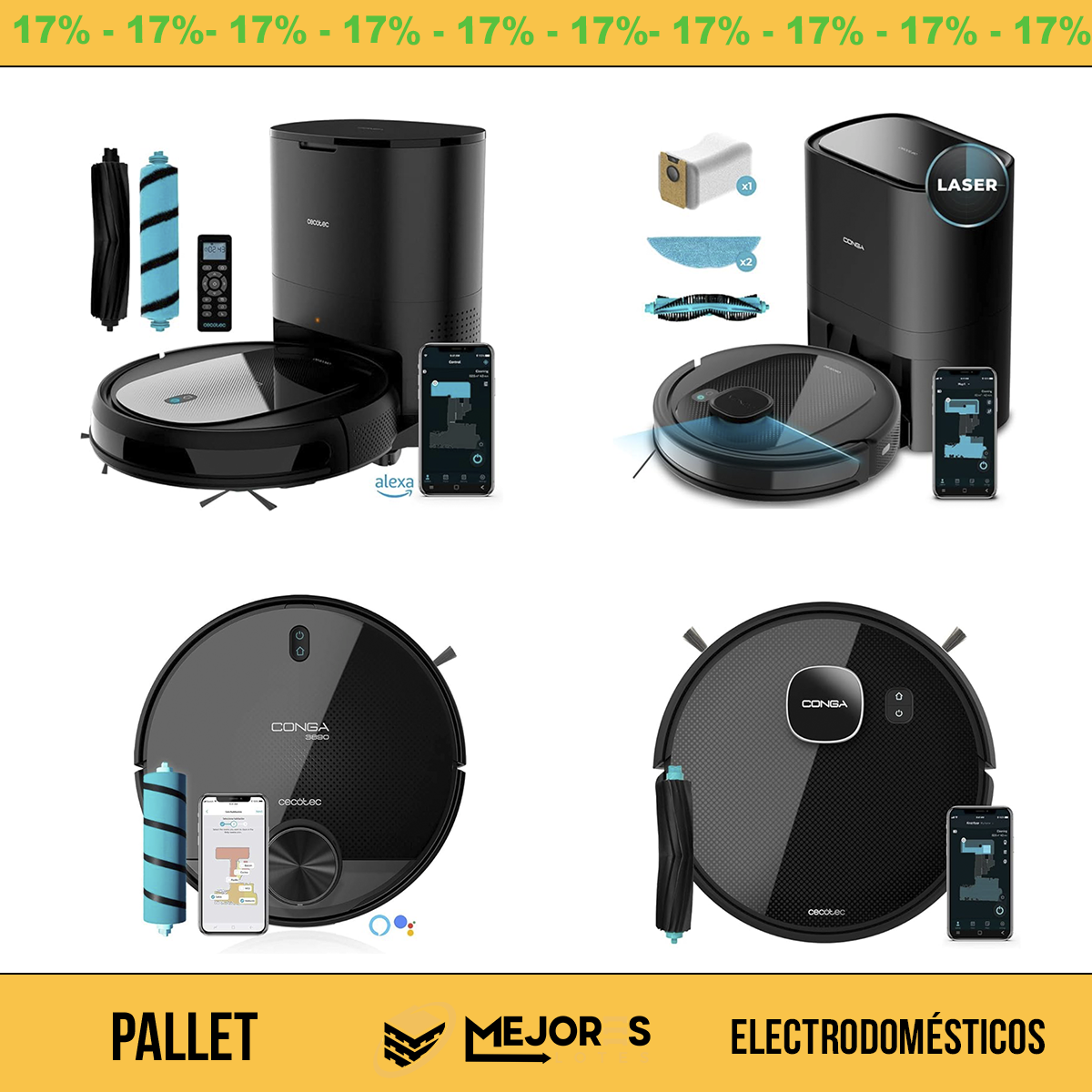 Pallet di 25 articoli non controllati, elettrodomestici, lotto n. 10203888